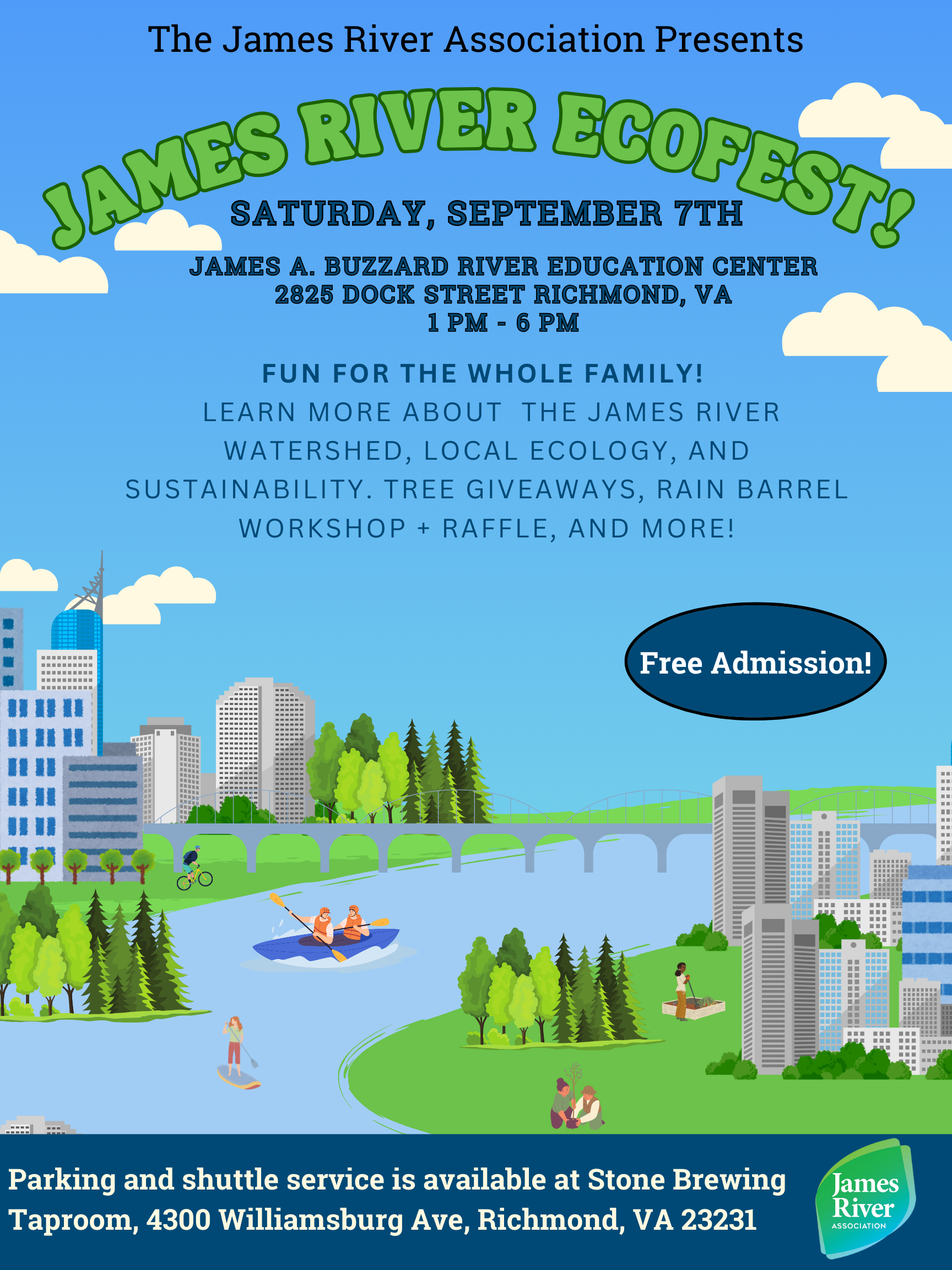 Featured image for “James River EcoFest Hydration Station Sponsorship”